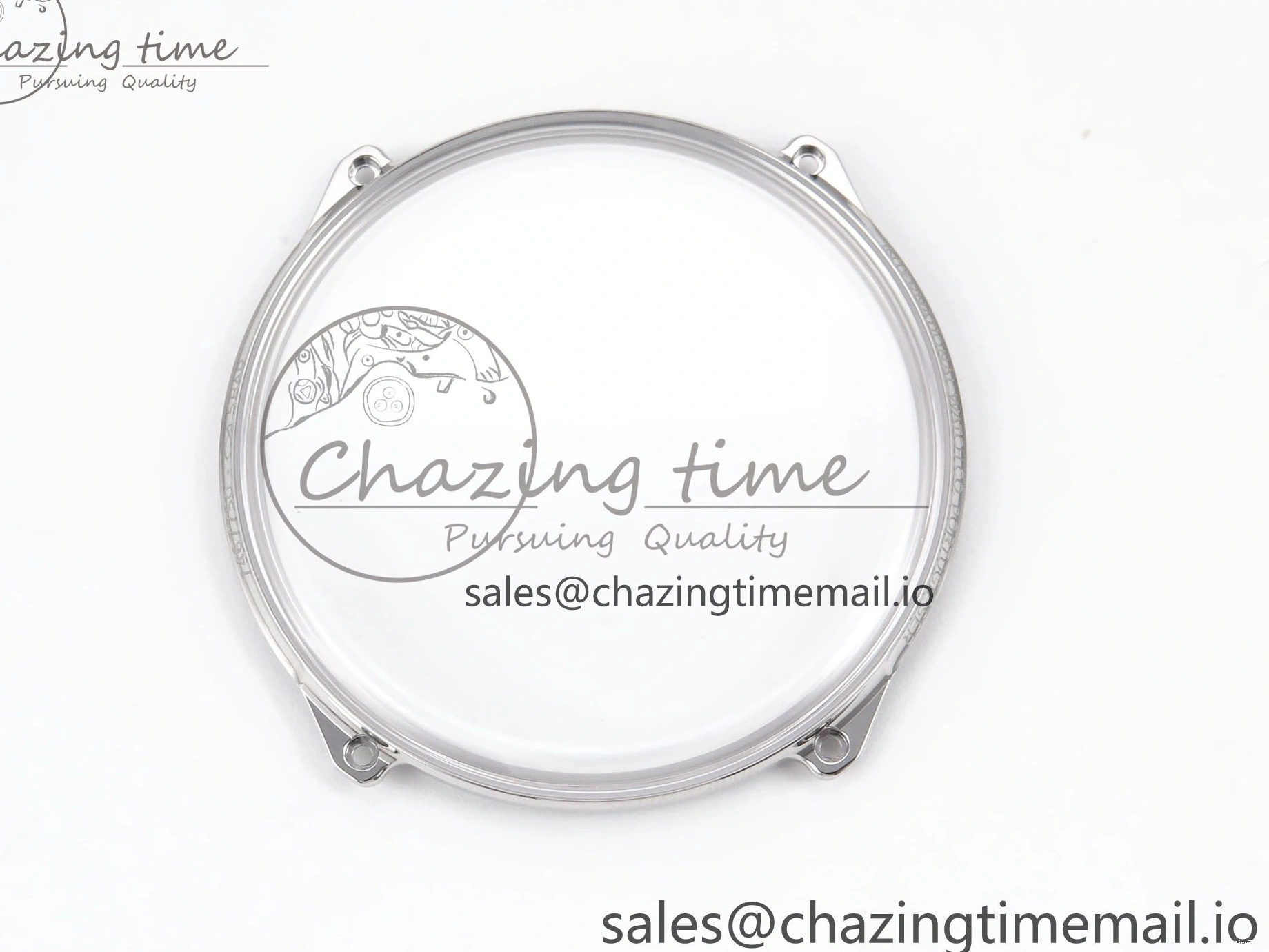 MIROTIME 0214 OnTrend Portugieser Automatic 42mm SS APSF 1:1 Best Edition White RG Dial on Black Leather Strap A 7010